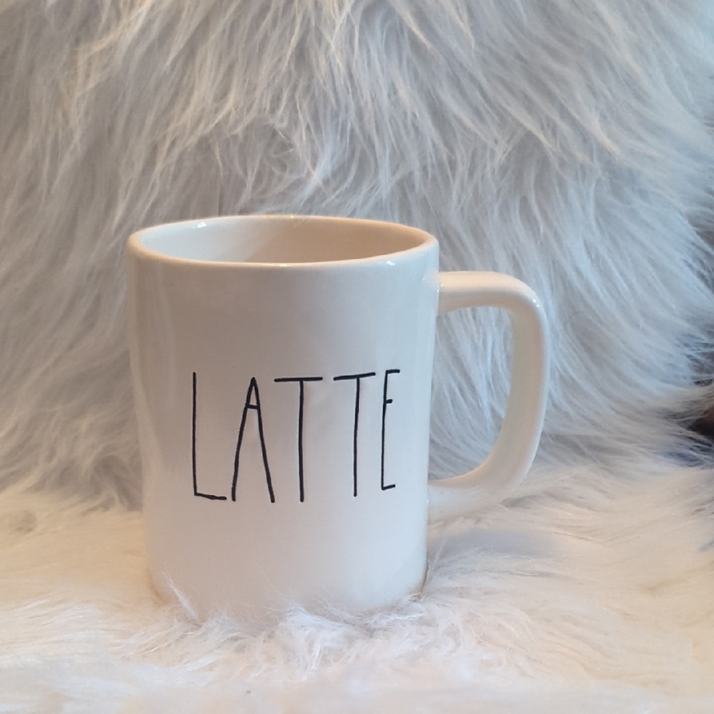 Rae Dunn Latte Coffee Tea Mug NWT
